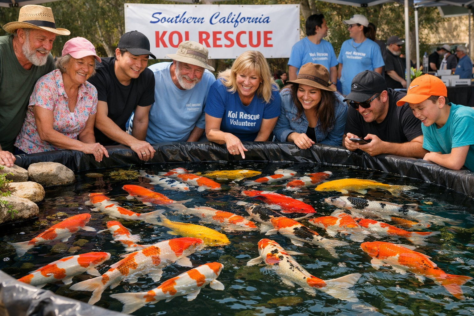Koi Adoption Event